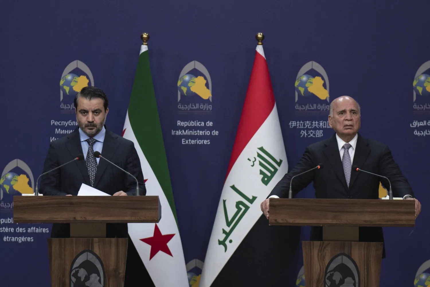 الشيباني: الأمن السوري مرتبط بالعراق ونأمل في دعم الدول العربية