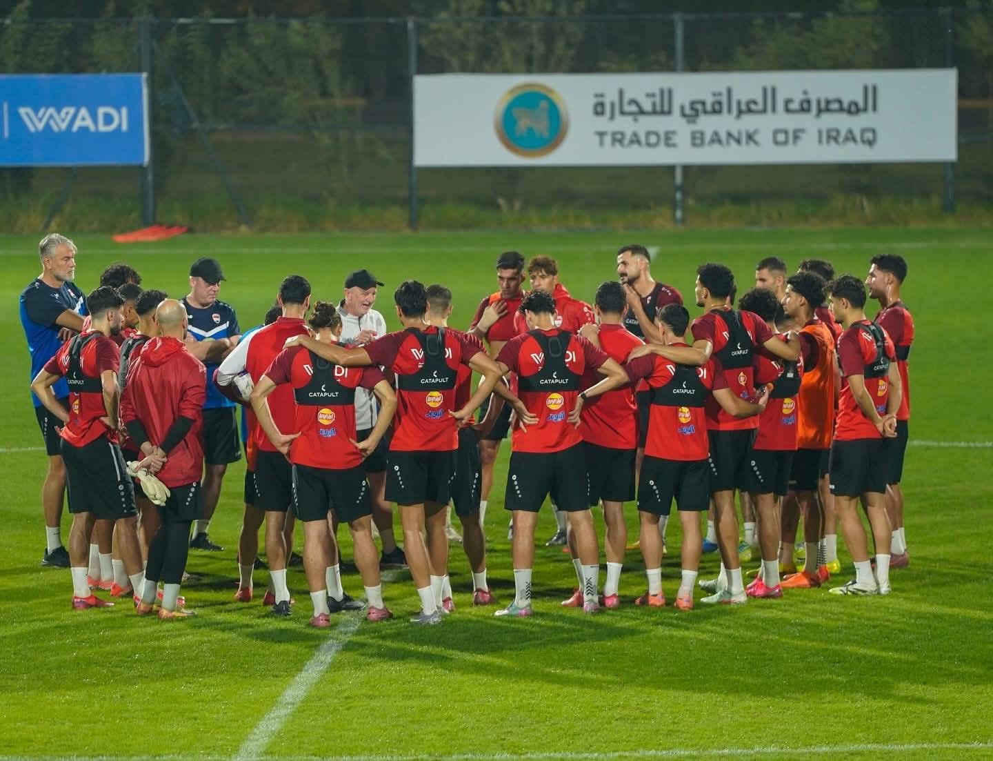 بالصور| ليلة القرار.. العراق يدخل امتحان العبور الأخير أمام الإمارات